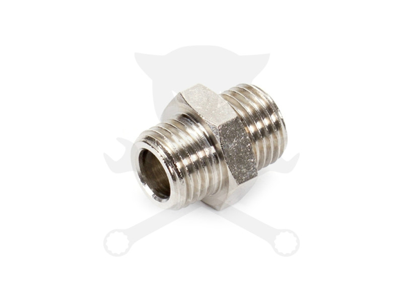 Levegő csatlakozó közcsavar 1/2" külső-külső menet - KK (250M-1/2)