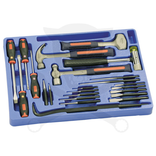 Tálcás Genius szerszám készlet karossz. 23 db-os - 1/1