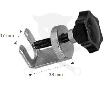 Ablaktörlő kar lehúzó - 17 mm - Jonnesway