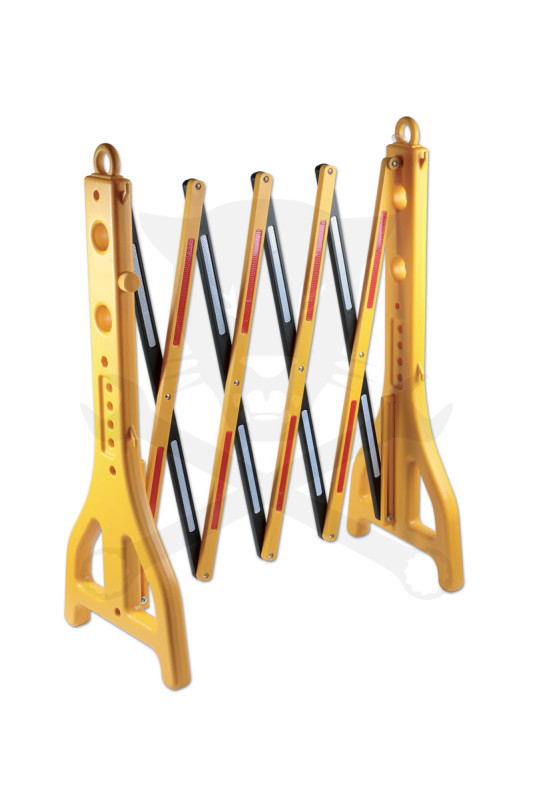 Kordon - műanyag összecsukható biztonsági akadály - Hybrid