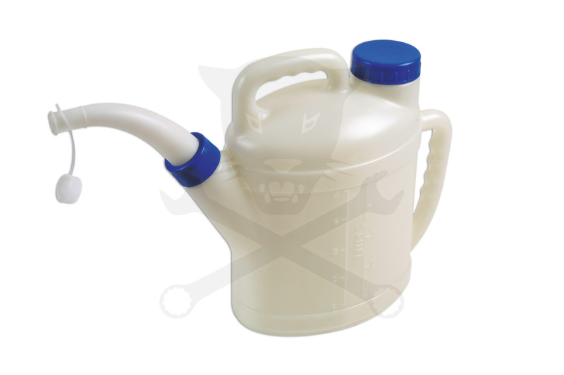 Olajbetöltő kanna 5 literes - skálázott - profi