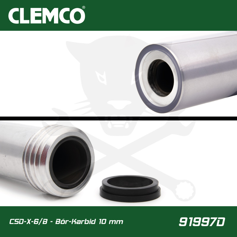 Homokfúvó géphez CLEMCO fúvóka CSD-X-6/B - Bór-Karbid 10 mm - Clemco