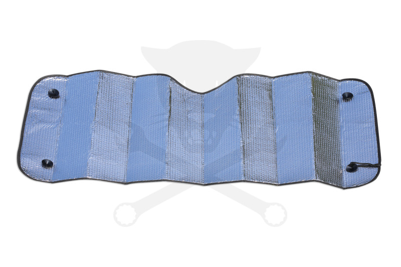 Autós szélvédő napellenző, napvédő - 130 x 60 cm - Laser Tools Racing