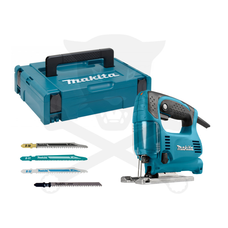 Dekopírfűrész (szúrófűrész) 450W + fűrészlap készlet MAKPAC Typ1 - Makita