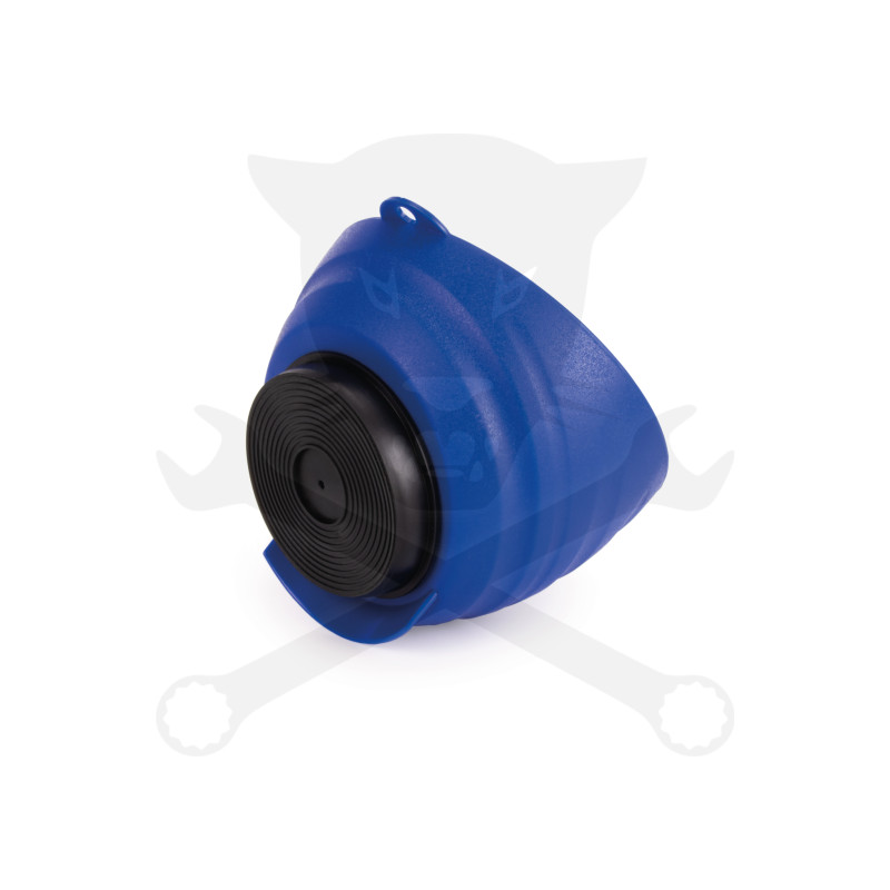 Mágneses tálca kerek - műanyag 109x78 mm mély kivitel - ABS