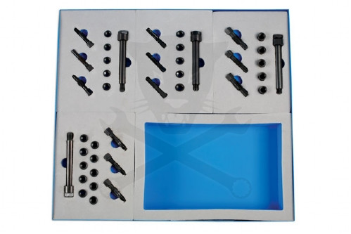 Menetjavító készlet izzító-gyertya menethez M8-M9-M10x1.0+M10x1.25 -TS20