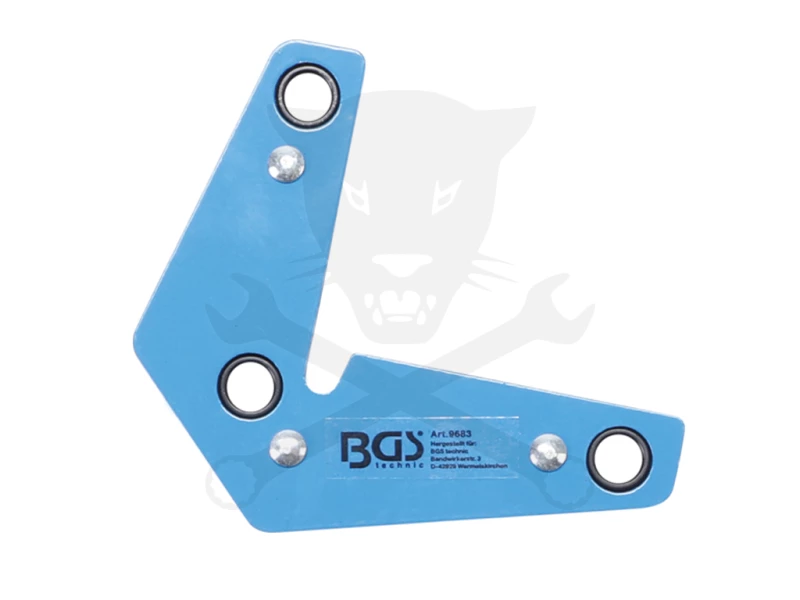 Mágneses szögbeállító 60°-90°-120° L-alakú BGS