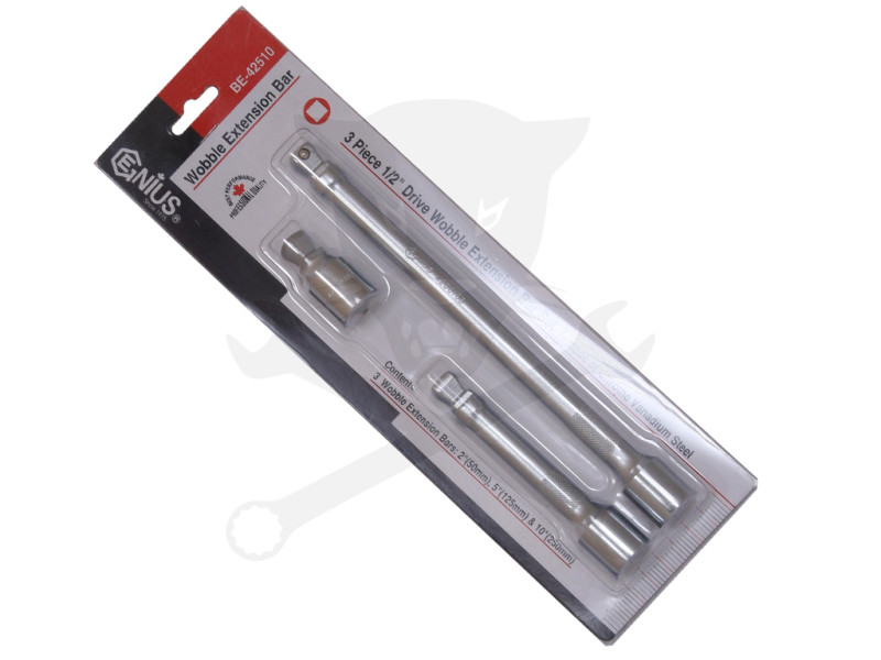 Toldószár billenős készlet 1/2" 3 db-os Genius