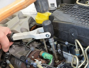 Ütve lazító hajtószár PROFI 1/2" csuklós, kompozit szár 265 mm - Hubi