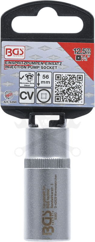 Adagoló fejszelepkulcs Mercedes 33 szögű - BGS