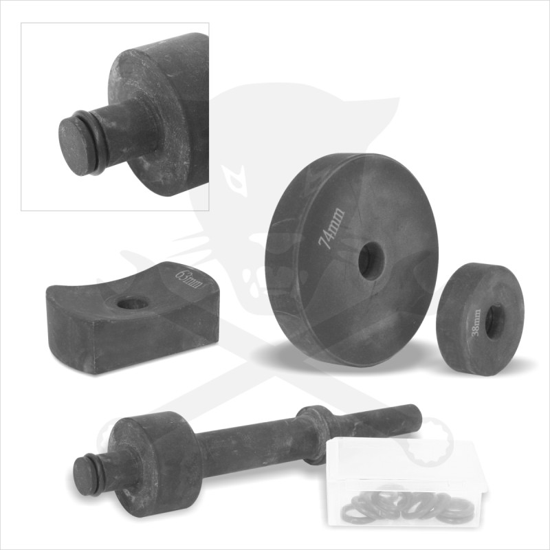 Vibro kalapácshoz vibrációs profi adapter készlet 7 db-os