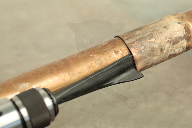 Vibro kalapácshoz vésőszár készlet kipufogókhoz 2 db-os LASER