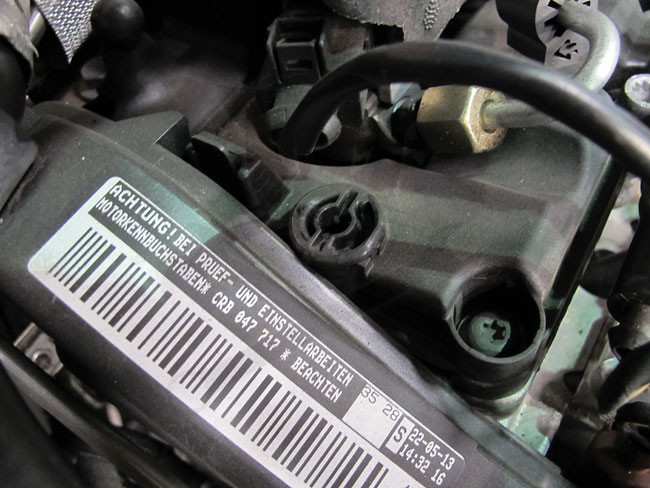 Olajleeresztő-csavarkulcs VAG 2.0 Liter 4 heng. FSI és TFSI