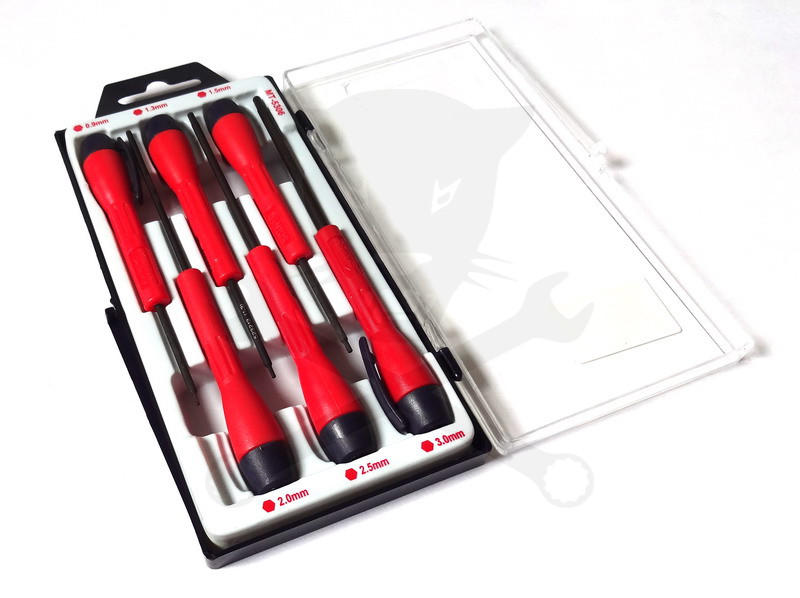 Csavarhúzó készlet mini műszerész 6 db-os imbusz Genius