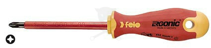 Csavarhúzó Ergonic VDE 1000 V szigetelt PH0x60 mm - Felo