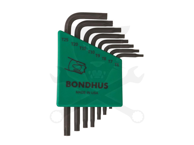 Torx klt rövid L 8 részes T6-T25