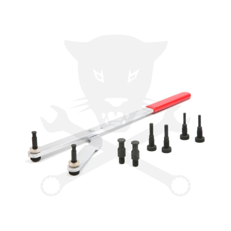 Vezérmű fogaskerék oldásához-lazításához ellentartó, univerzális