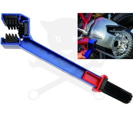 Tisztító kefe motorkerékpár lánctakarításhoz - BGS