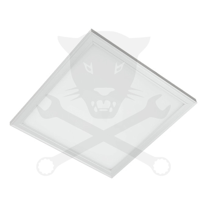 Panel LED 48 W - 5280 lm / 4000 K - 595x595 mm alu ELMARK