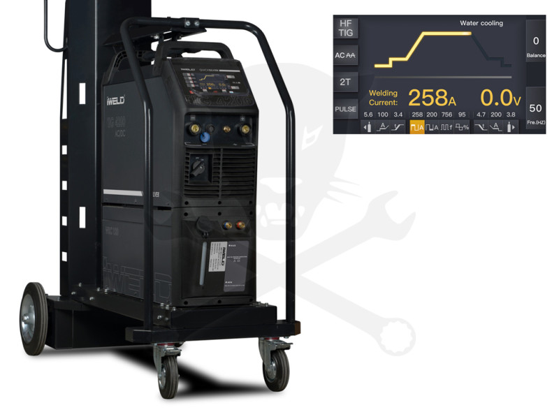 Hegesztő inverter TIG 4200 AC/DC MULTIWAVE RC