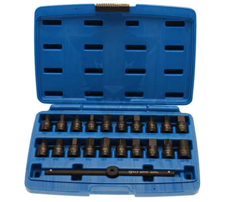 Olajleeresztő kulcs készlet 21 db-os