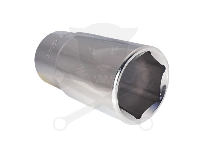 Dugókulcs - crowafej 1/2" 6 lap hosszú 30 mm Genius