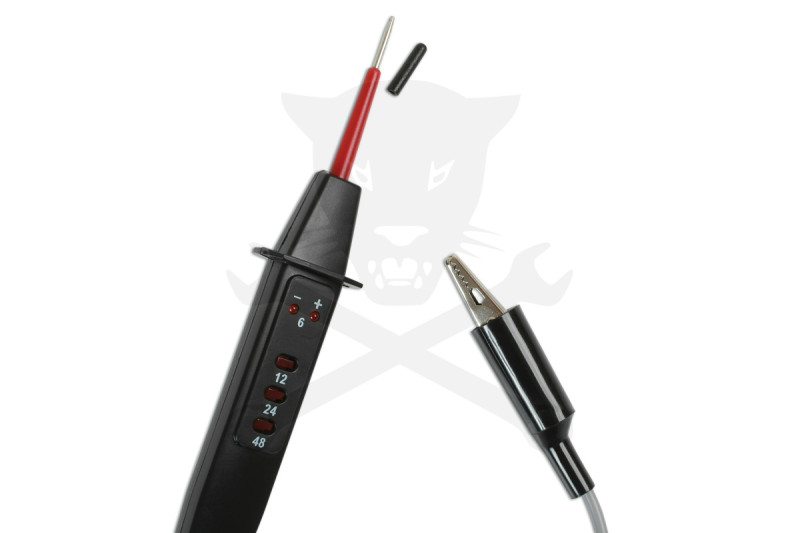 Próbalámpa LED-es 6-12-24-48V