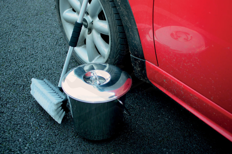 Vödör - rozsdamentes acél - 12 literes - tükrösre polírozott kivitel