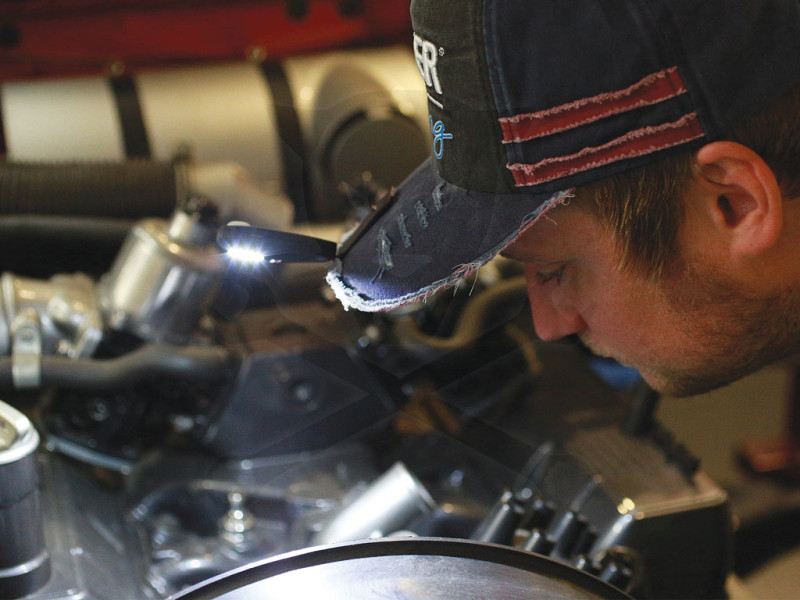 Szerelőlámpa - Fejlámpa LED 01 COB Multifunkciós, akkus USB szenzoros