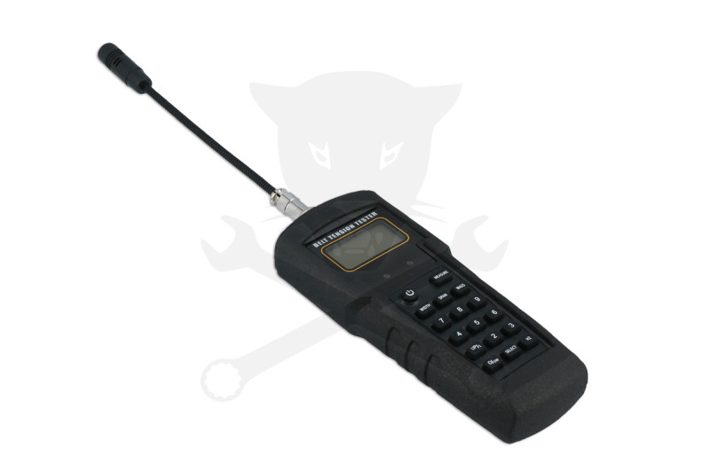 Ékszíjszerelő teszter fogazott V-alakú szíjakhoz 10-600 Hz - Laser