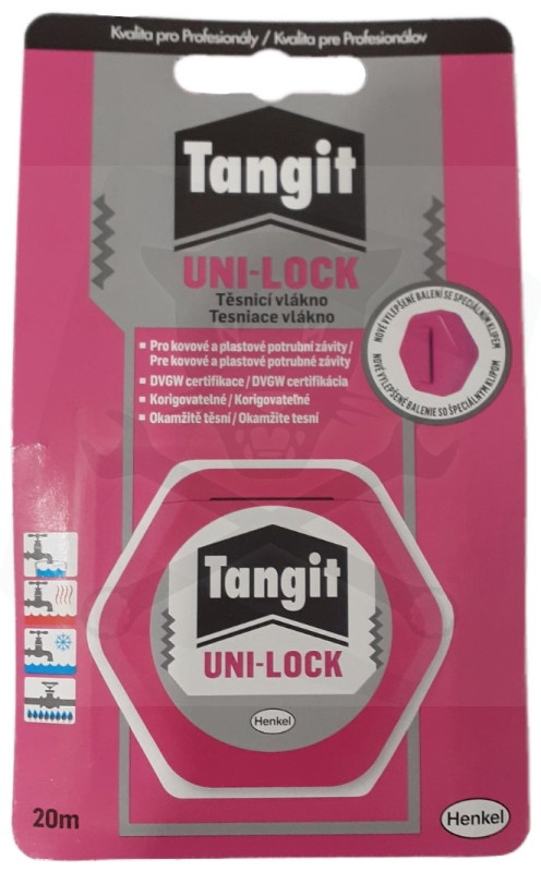 Csőmenettömítő zsinór - Tangit Unilock