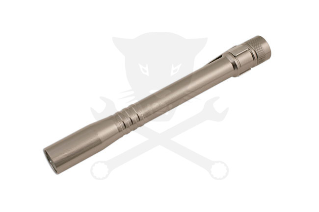 Elemlámpa LED toll alakú 2 db AAA elemmel - Alumínium - TS20