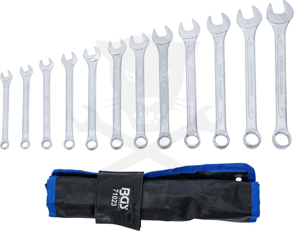 Csillag-villáskulcs készlet 12 db-os 8 - 19 mm - BGS