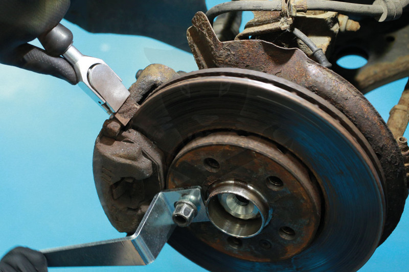 Féktárcsa külső perem tisztító készlet univerzális. - Laser