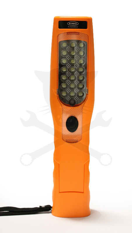 Szerelőlámpa LED 21+5 ledes profi RING - Hi Visibility -