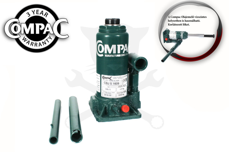 Olajemelő 5 tonnás Compac