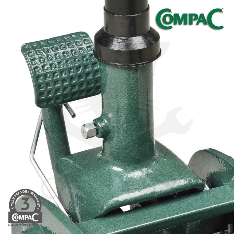 Emelő padló 2 T krokodil - magasemelésű: 98 - 735 mm - Compac - IPARI