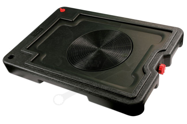 Olajleeresztő tartály - kanna 20 literes extra lapos 850 x 600 x 100