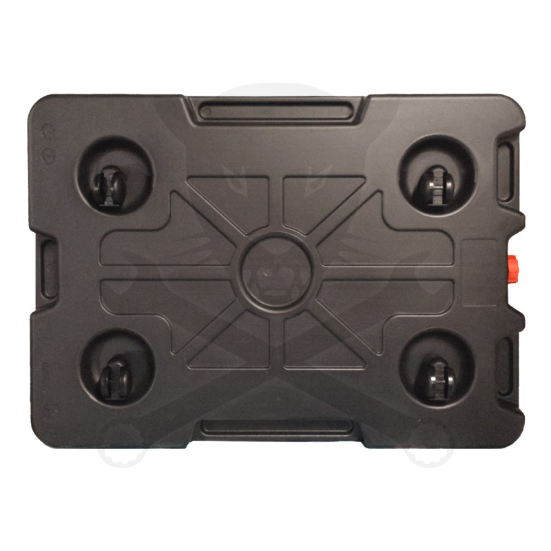 Olajleeresztő tartály - kanna 20 literes extra lapos 850 x 600 x 100