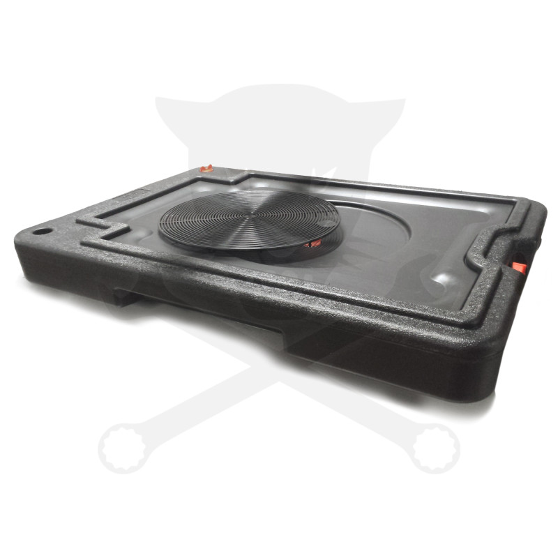 Olajleeresztő tartály - kanna 20 literes extra lapos 850 x 600 x 100