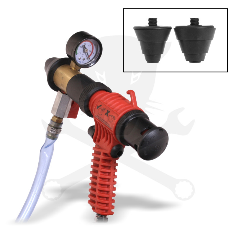 Hűtőrendszer-feltöltő készlet, profi mély vákuumos technológia - HUBI