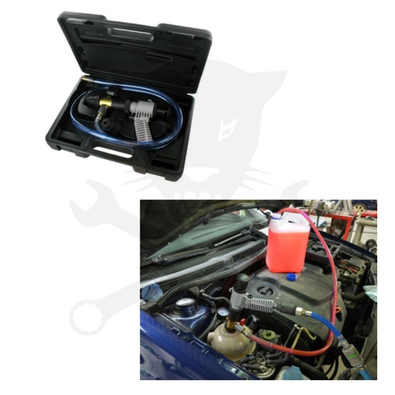 Hűtőrendszer-feltöltő készlet, profi mély vákuumos technológia - HUBI