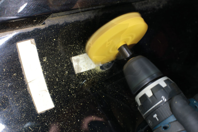 Fólia radír - vanília korong 4000 RPM menetes+adapt. Hőleadó mintázat