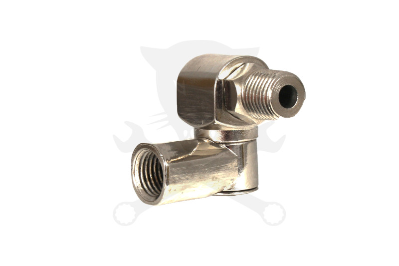 Levegős csatlakozó - univerzális csukló-forgó adapter 360° -1/4" KM-BM