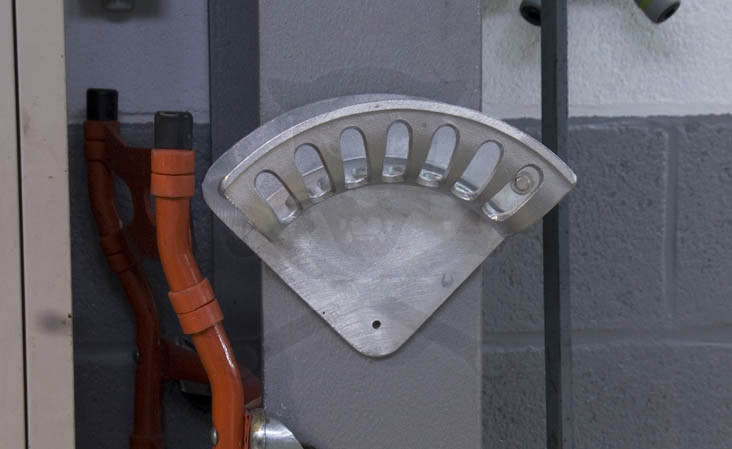 Levegő tömlő megvezető 600 mm - aluminium - Hubitools