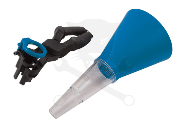 Tölcsér olajbetöltéshez speciális kézmentes, univerzális, 2 db-os