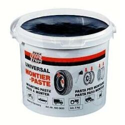 Gumiszerelő paszta fekete 5 kg mindenféle gépjárműhöz