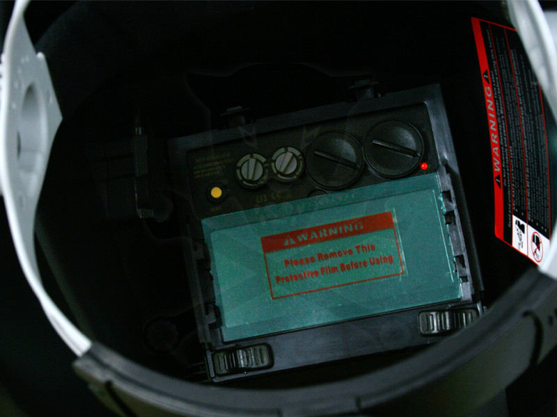 Hegesztőpajzs automata 43 x 98 mm 2 érzékelős