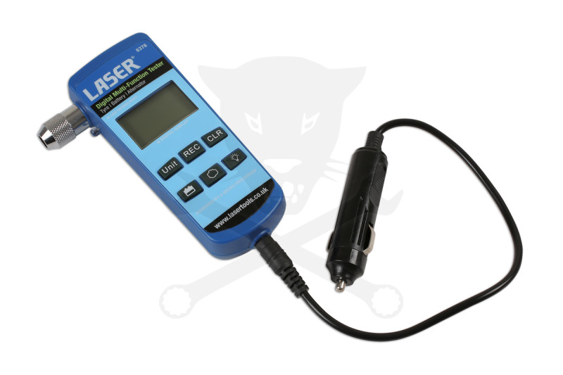 Digitális multi teszter Keréknyomás-Akkumulátor-Generátor