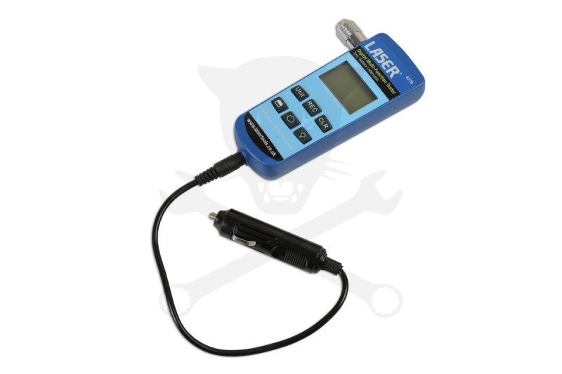 Digitális multi teszter Keréknyomás-Akkumulátor-Generátor